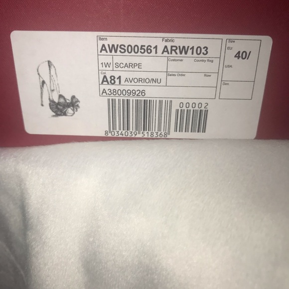 Valentino Crystal Versailles Bow Satin Pumps Ivory - Picture 8 of 8